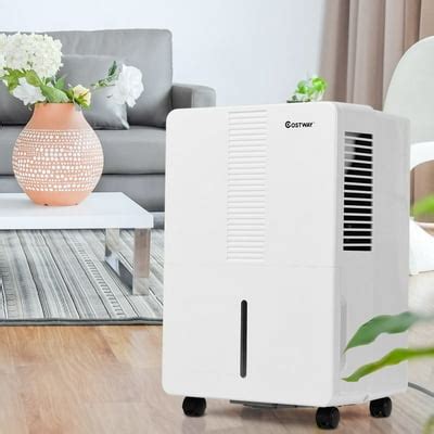 Buy Costway Portable 50 Pint Dehumidifier Humidity Control Up to 3000 ...