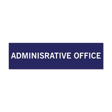 SIGN EVER™ Administrative Office Sign Board Office Signage Business ...