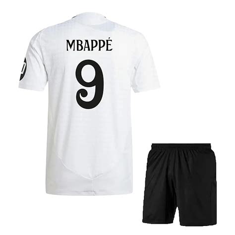 Mbappe 9 Sports Soccer Football Boys Jersey Home Away Kit Jeresy with ...