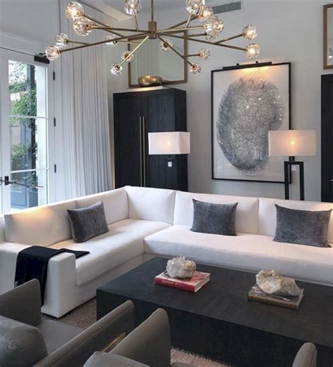 living room decor black and white art