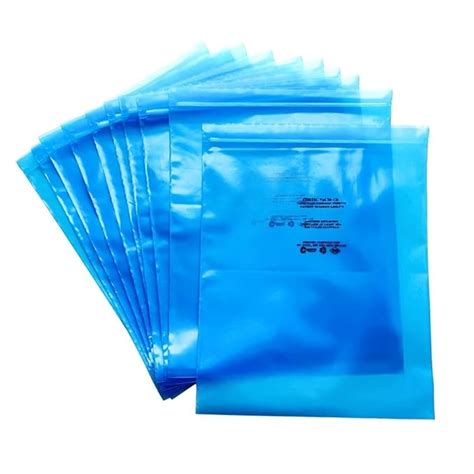 VCI Anti Rust Zip Close Bags (10x12 inches - 4 mil) Cortec VpCI-126 ...