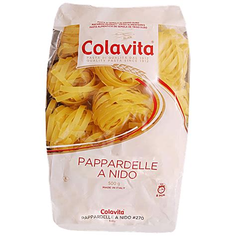 Buy Colavita Durum Wheat Pasta - Pappardelle A Nido Online at Best ...