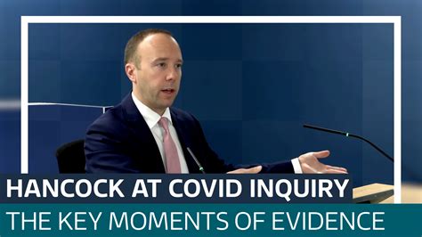 Covid Inquiry: Matt Hancock defends decision to discharge patients into care homes - Latest From ...