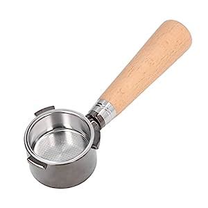 Bottomless Filter Handle, Ergonomic Bottomless Coffee Portafilter 51mm ...