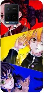 Vinsmoke Back Cover for Vivo Y21T Demon Slayer, Tanjiro, Zenitsu ...