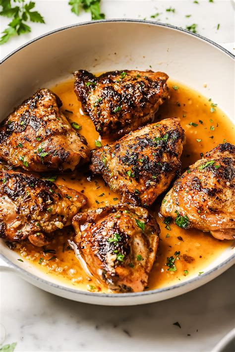 Pan Seared Chicken Thighs | Primavera Kitchen