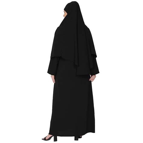 Buy BT - Being Traditional A-Line Nida Matte Abaya for Women with a ...