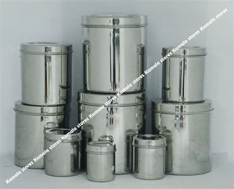 Stainless Steel Vinod Sambadam - Deep Dabba - Storage Container, Canis ...