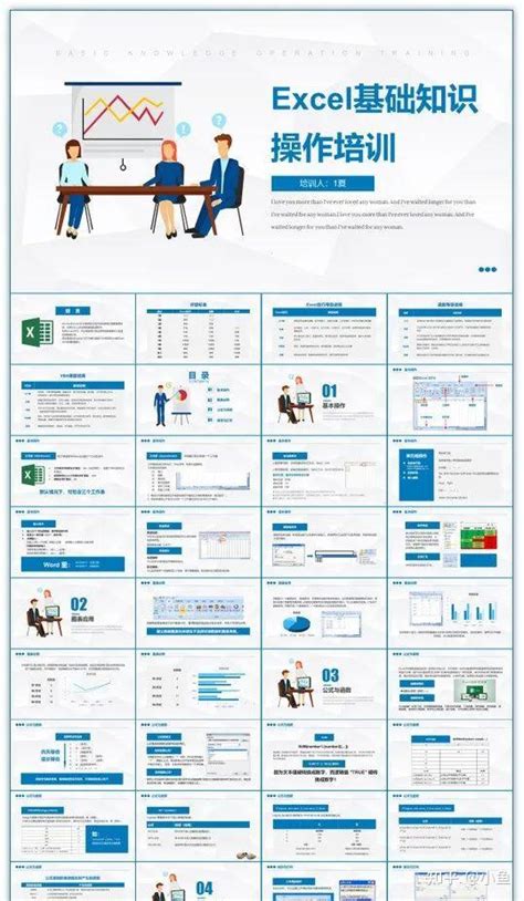 实用且稀缺的excel培训课件！ - 知乎
