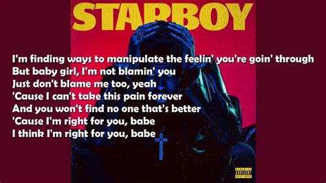 Die For You- The Weeknd (Lyrics) - YouTube