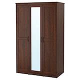 SONGESAND Wardrobe, brown, 120x60x191 cm - IKEA