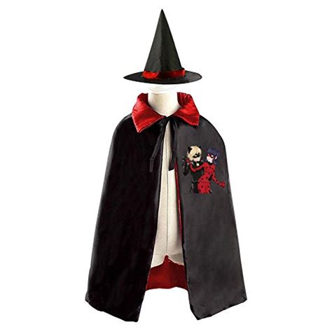 Dbt Cartoon Miraculous Ladybug Childrens Halloween Costume Wizard Witch ...