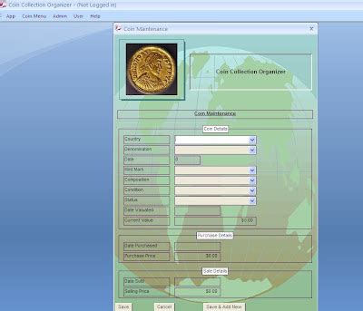 Image result for CoinManage Collection Database