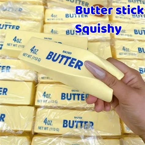 Butter Stick Squishee: Suave, de recuperação lenta, divertido para ...