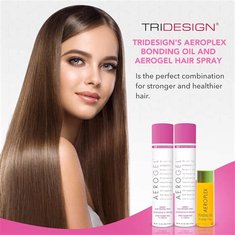 TRIDESIGN TRI Design Aerogel Hairspray & Aeroplex Bonding Oil India | Ubuy
