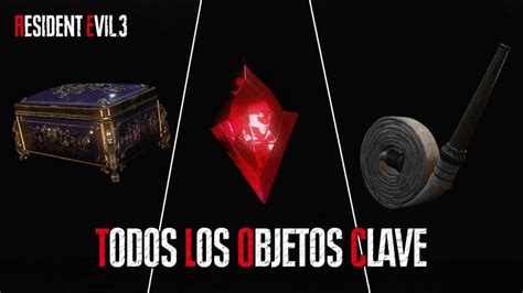 Dónde están todos los objetos clave y llaves en Resident Evil 3: Remake ...