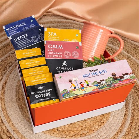 Brew Break Gift Hamper - Tea and Coffee Hamper – The Zappy Box