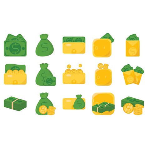 Money Vector Packs 的图像结果