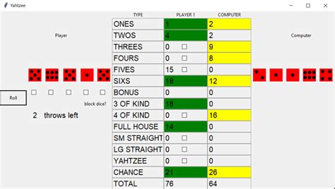 Yahtzee Python Code Interview 的图像结果