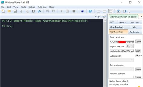 Image result for Connect to Azure Using PowerShell ISE