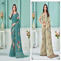 BELA SAREES PRESENT CLARA 14 GEORGETTE LATEST SAREE COLLECTION 2025 ...