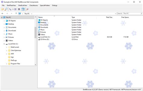 ShellBrowser .NET Sample Projects