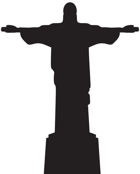 Christ the Redeemer Corcovado Statue - Jesus Christ Statue Silhouette ...
