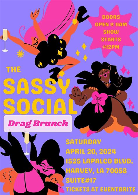 The SASSY SOCIAL Drag Brunch, Kay's Event Place, Harvey, 5 May 2024 ...