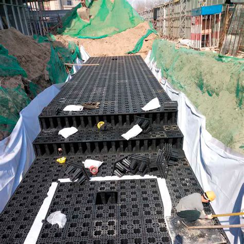 塑料模块蓄水池 PP模块雨水调蓄池 工业园区雨水回收利用系统-搜了网
