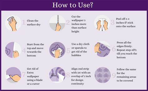 Asian Paints EzyCR8 3D Wallpapers Floral Shadows-Purple| Self Adhesive ...