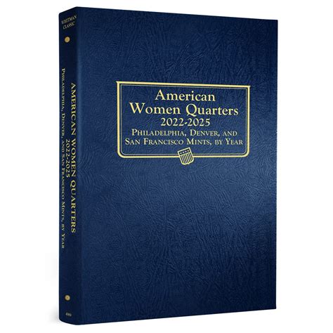 Amazon.com: American Women Quarters 2022-2025 Philadelphia, Denver, and San Francisco Mint Album ...