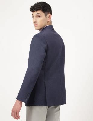 Stripes Notched Lapel Blazer