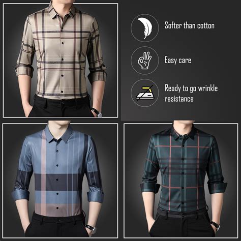 Pack of 3 Full Sleeve Cotton Check Shirt (CREAM+D GREY+GBL) – MEN IN CROWN