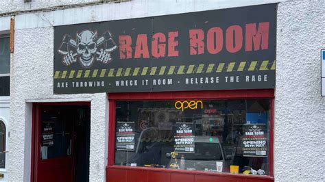 A first look inside Oban's new Rage Room