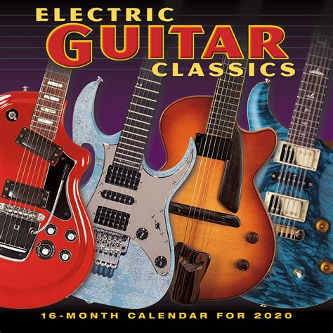 Electric Guitar Classics 2020 Calendar : Sellers Publishing Inc ...