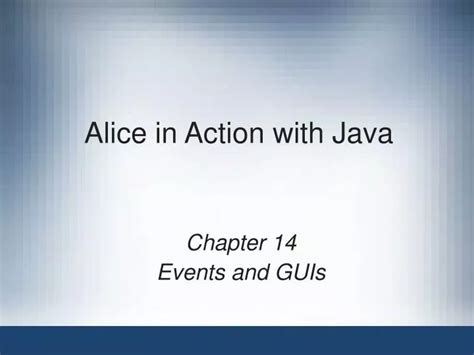 Java Alice 的图像结果