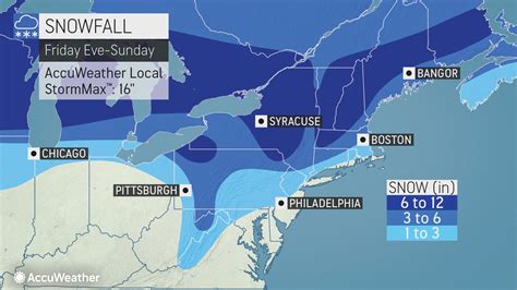 AccuWeather Snow Forecast Jan 17 2020 | Deep Creek Times