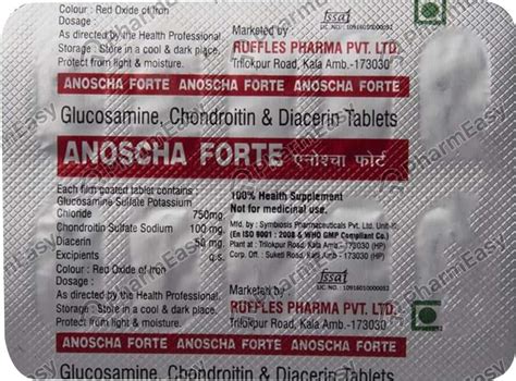 Buy Anoscha Forte Strip Of 10 Tablets Online at Flat 15% OFF | PharmEasy