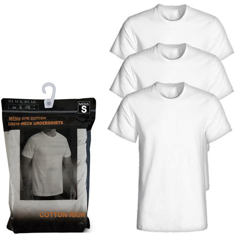 Wholesale Men's White Undershirts - Small, 3 Pack | DollarDays