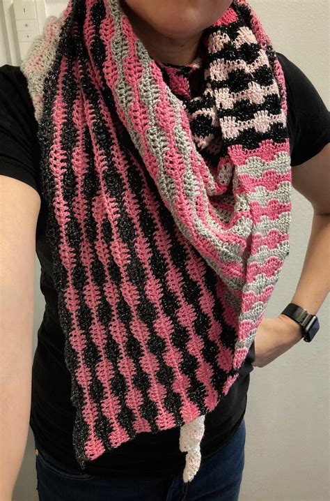 Image result for Wave Pattern Crochet Wrap