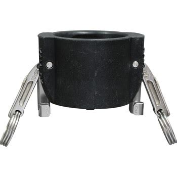 634-BL 1 PP カムロック カプラー(安全ロック付き) ダストキャップ ポリプロピレン PP[634-BL] 1個 TOYOX(トヨッ ...