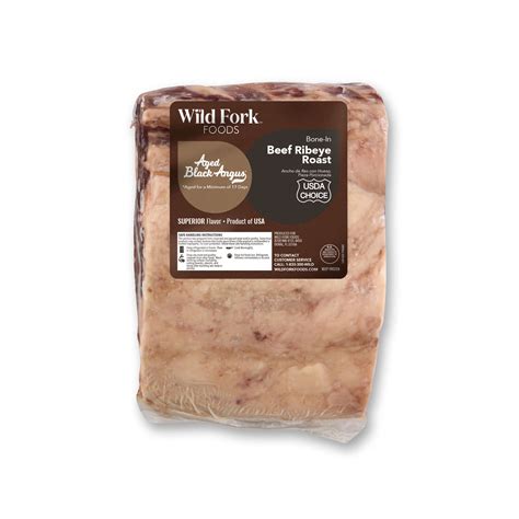 USDA Choice Black Angus Beef Ribeye Roast