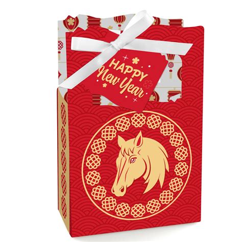 Big Dot of Happiness Lunar New Year - 2026 Year of the Horse Favor ...