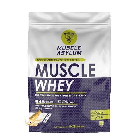 Muscle Asylum > Whey Protein: Sports Nutrition 1 Kg