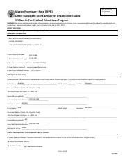 Image result for Master Promissory Note