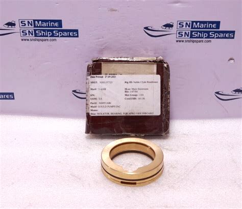 Inpro Seal Bearing Isolator 1718-A-21823-5 Goulds Pumps A04951A86 Isol ...