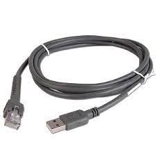 PC USB 2.0 Cable for TVS Barcode Scanner 1.8Meter(Black) : Amazon.in ...