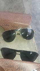 Buy Silver Kartz Unisex Rectangular Sunglasses Gold, Green Frame Gold ...