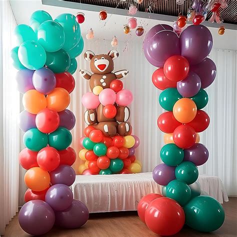 Lechay Balloon Column Stand Set of 2, 6.6ft Adjustable India | Ubuy