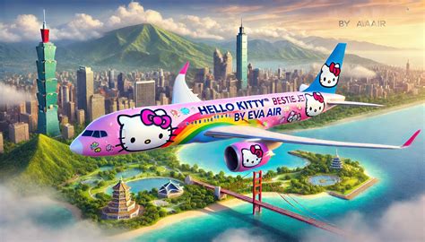 Adorable New Hello Kitty Jet Debuts with EVA AIR - Travel And Tour World